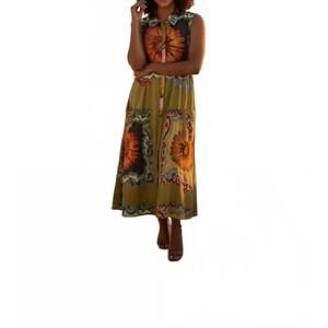 NEW DIZZY-LIZZIE sea island floral dress in floral